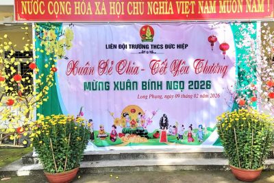 Thông báo và kính mời quý phụ huynh, quý nhà hảo tâm. 7h00 ngày 09/02/2026. Nhà trường tổ chức “xuân sẻ chia – tết yêu thương” Bính Ngọ 2026.